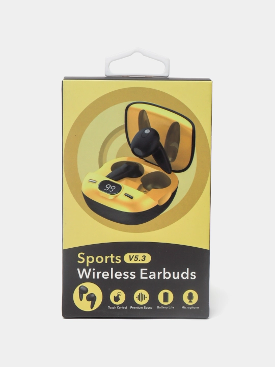 Sport A70 simsiz quloqchinlari, juft, zaryadlovchi g‘ilofli - 