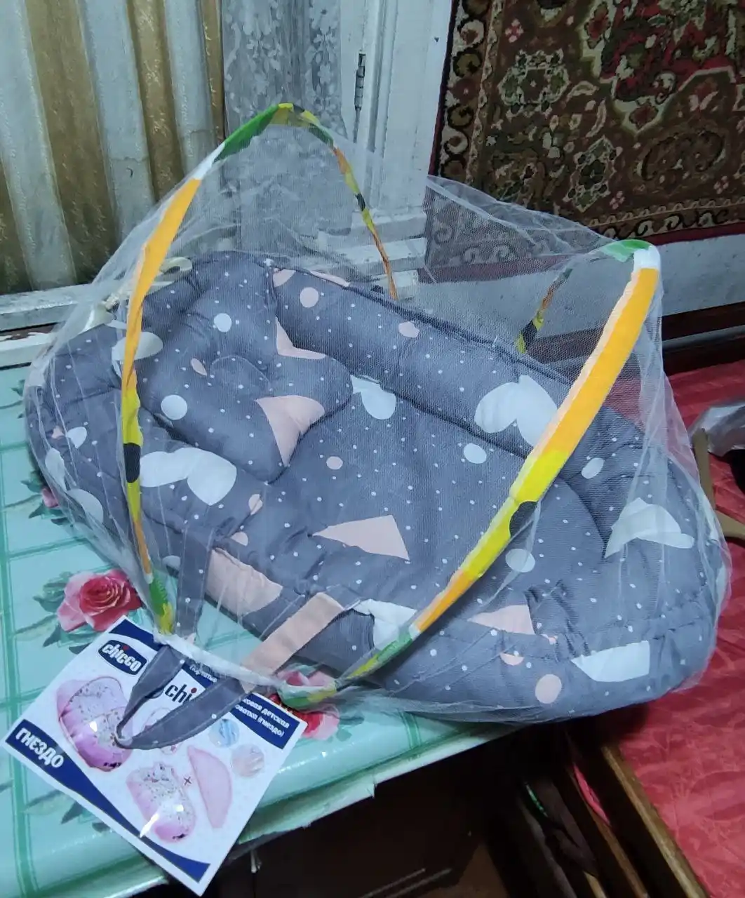 Кокон, гнездо для новорожденных, кровать матрас, кокон с подушкой для младенцев