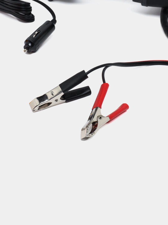 Nasosli kompressor avtomobil uchun, 2 silindrli