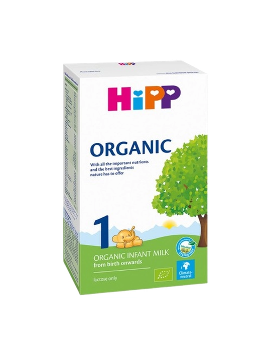 Hipp organic 1 - органическая смесь для детей с рождения