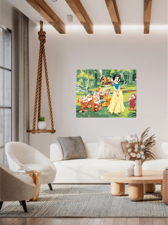 Картина, рисование по номерам ARTERY "Мультфильмы " раскраска на холсте, 40 * 50 см