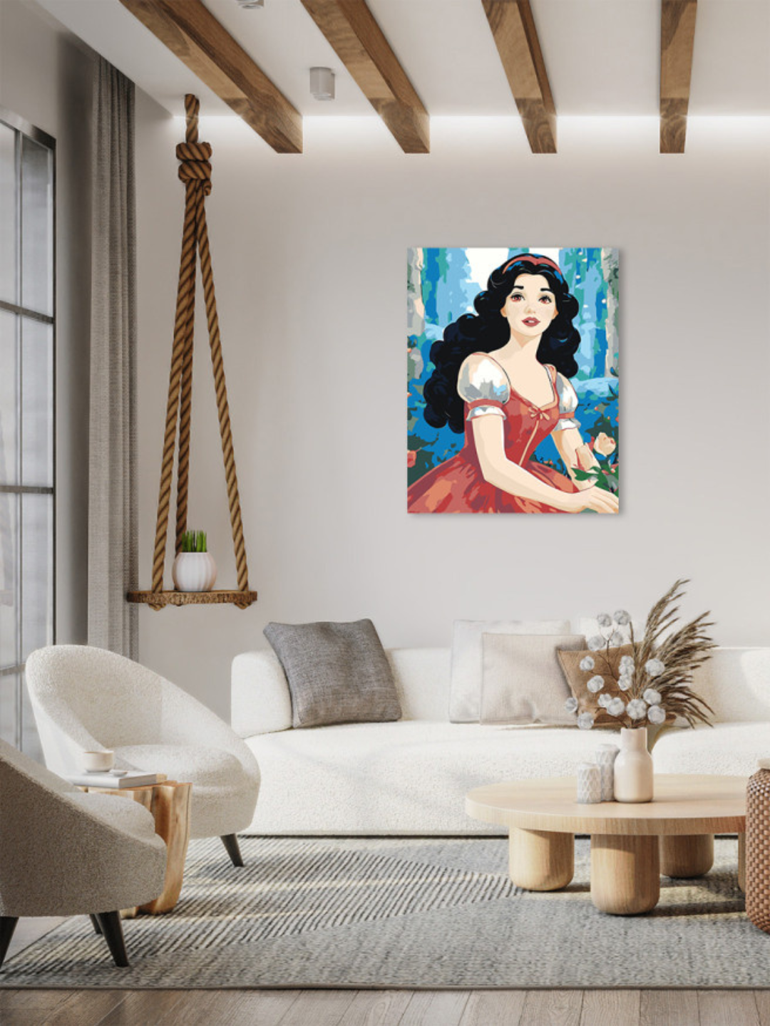 Картина, рисование по номерам ARTERY "Мультфильмы " раскраска на холсте, 40 * 50 см
