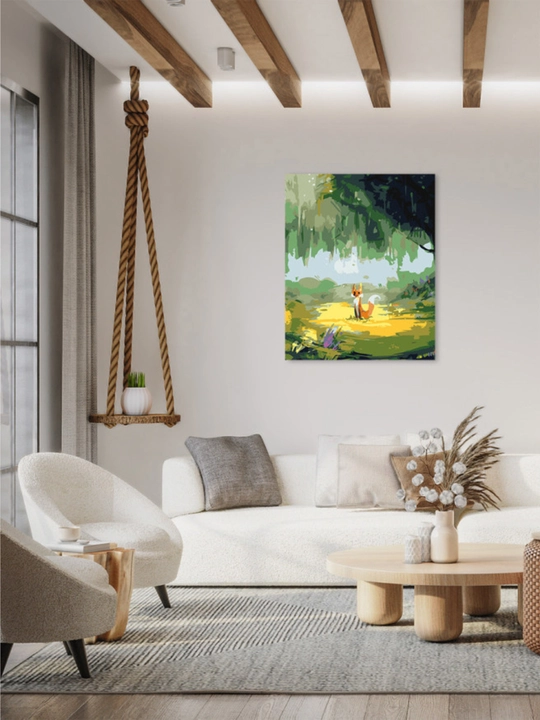 Raqamlar bo'yicha rasm chizish ARTERY "Multfilmlar" holstda chizmachilik, 40 * 50 sm