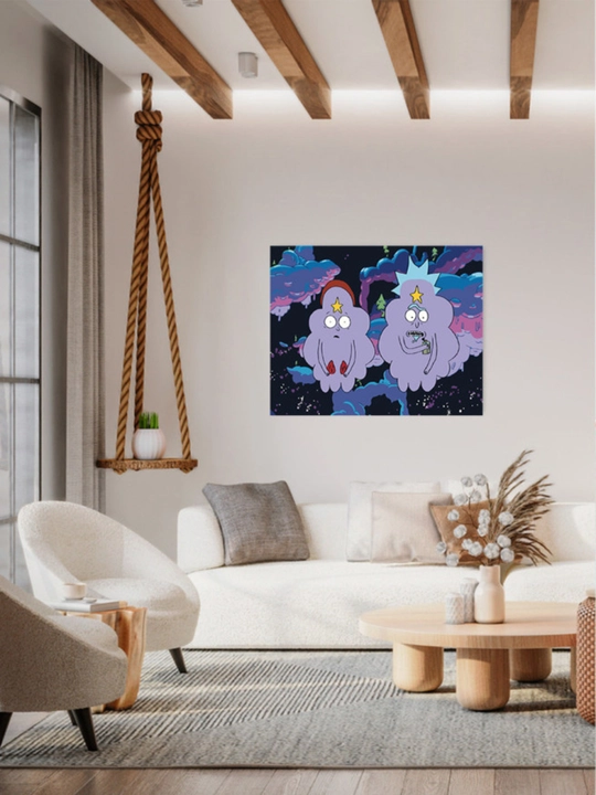 Картина, рисование по номерам ARTERY "Мультфильмы " раскраска на холсте, 40 * 50 см