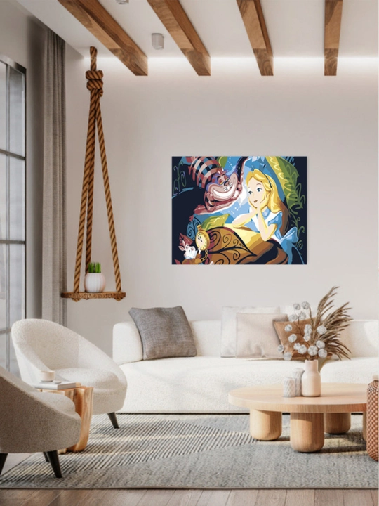 Картина, рисование по номерам ARTERY "Мультфильмы " раскраска на холсте, 40 * 50 см