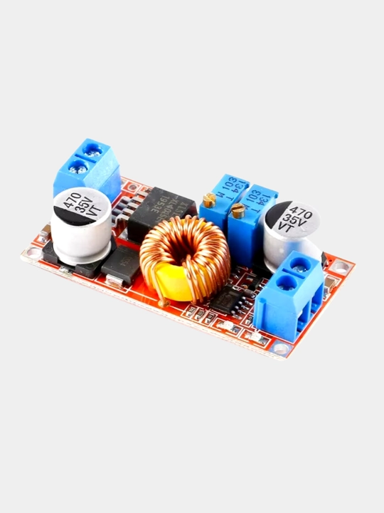 XL4015 E1 5A DC dan DC CC CV lityum batareyasi pastga tushadigan zaryadlovchi paneli 18650