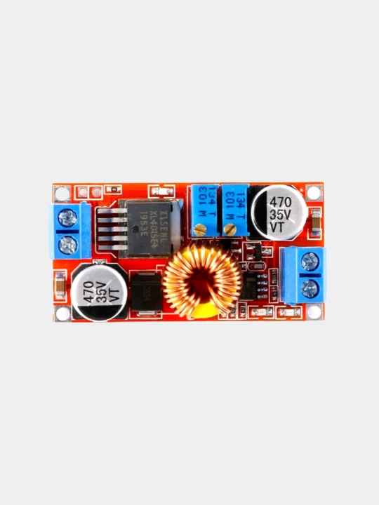XL4015 E1 5A DC dan DC CC CV lityum batareyasi pastga tushadigan zaryadlovchi paneli 18650