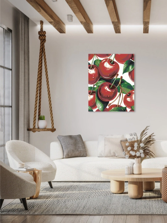 Raqamlar bo'yicha rasm chizish ARTERY, natyurmortlar holstda chizmachilik, 40 * 50 sm