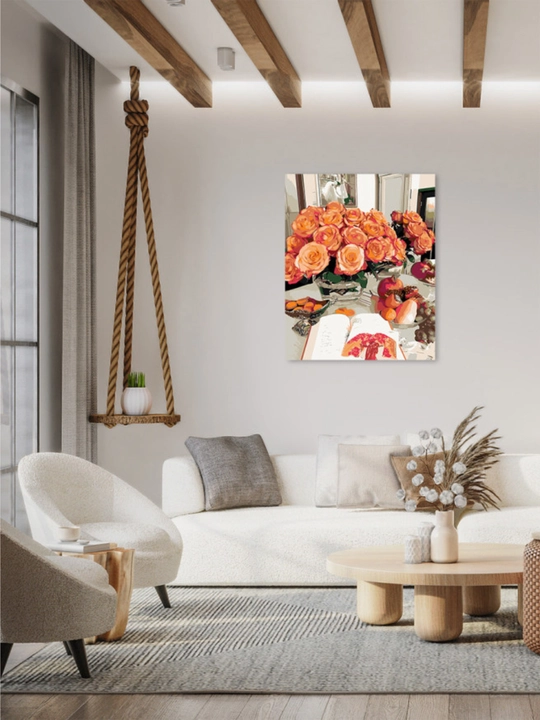 Raqamlar bo'yicha rasm chizish ARTERY, natyurmortlar holstda chizmachilik, 40 * 50 sm
