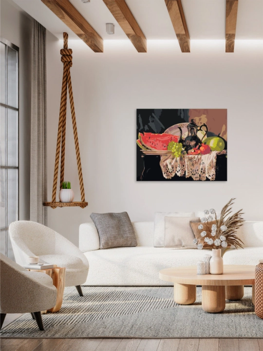 Картина, рисование по номерам ARTERY, натюрморты, раскраска на холсте, 40 * 50 см