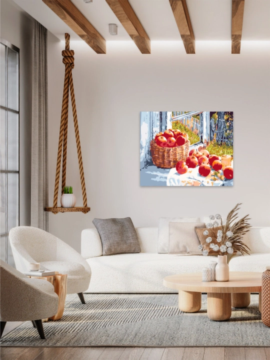 Raqamlar bo'yicha rasm chizish ARTERY, natyurmortlar holstda chizmachilik, 40 * 50 sm