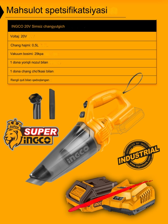 Avtomobil changyutgichi INGCO CVLI201216 - 