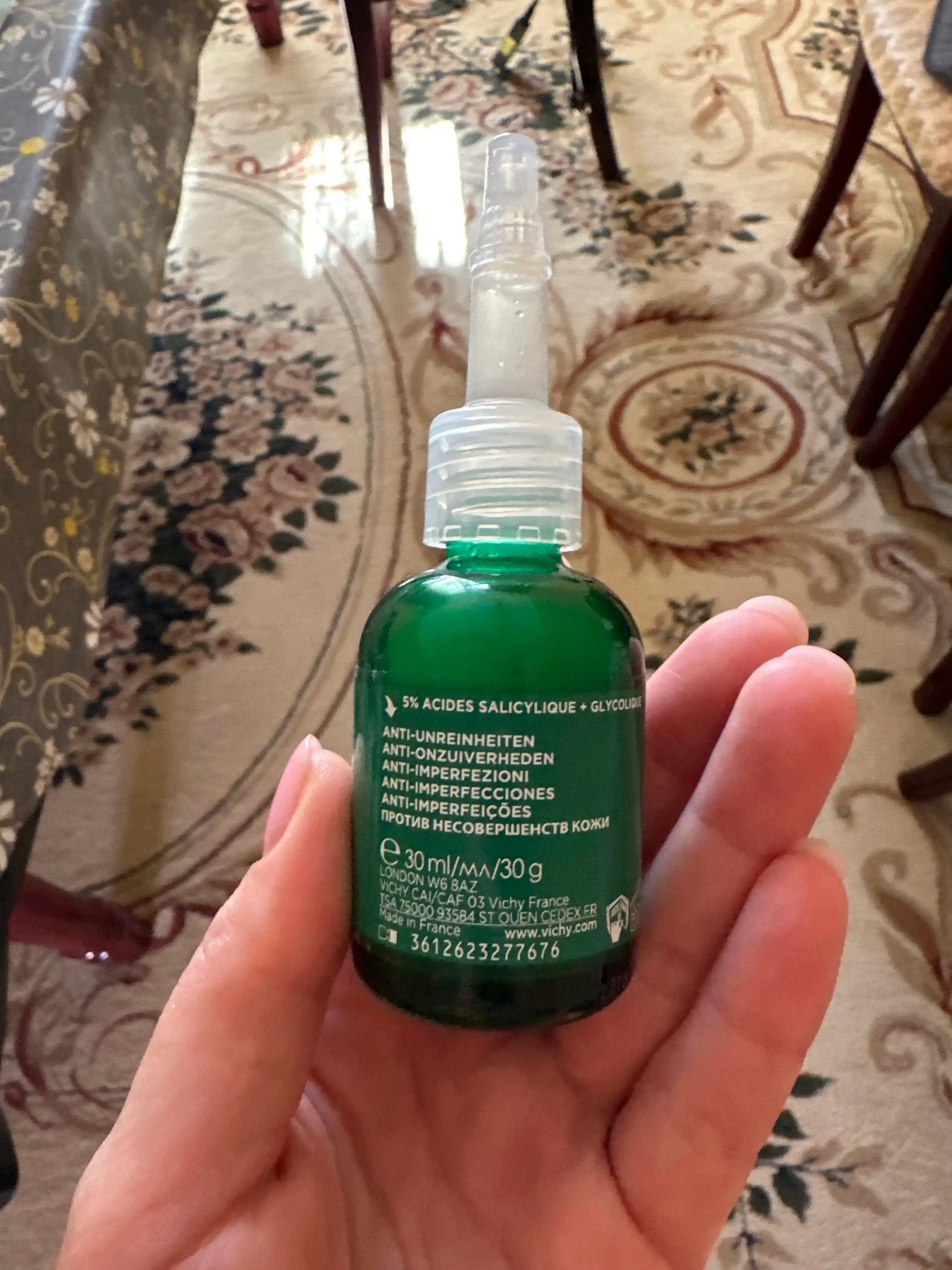 Probiyotik yangilanadigan sarum VICHY NORMADERM PROBIO-BHA SERUM, terining nomukammalligiga qarshi, 30 ml