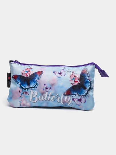 Пенал-косметичка Пчелка, ПК-51 Butterfly, 5 секций, 225 * 120 * 100 мм - 