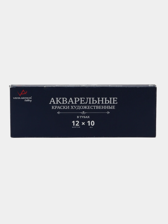 Краска акварель Vista-Artista Gallery художественная, набор, VGWTS-12, 12 цветов по 10 мл