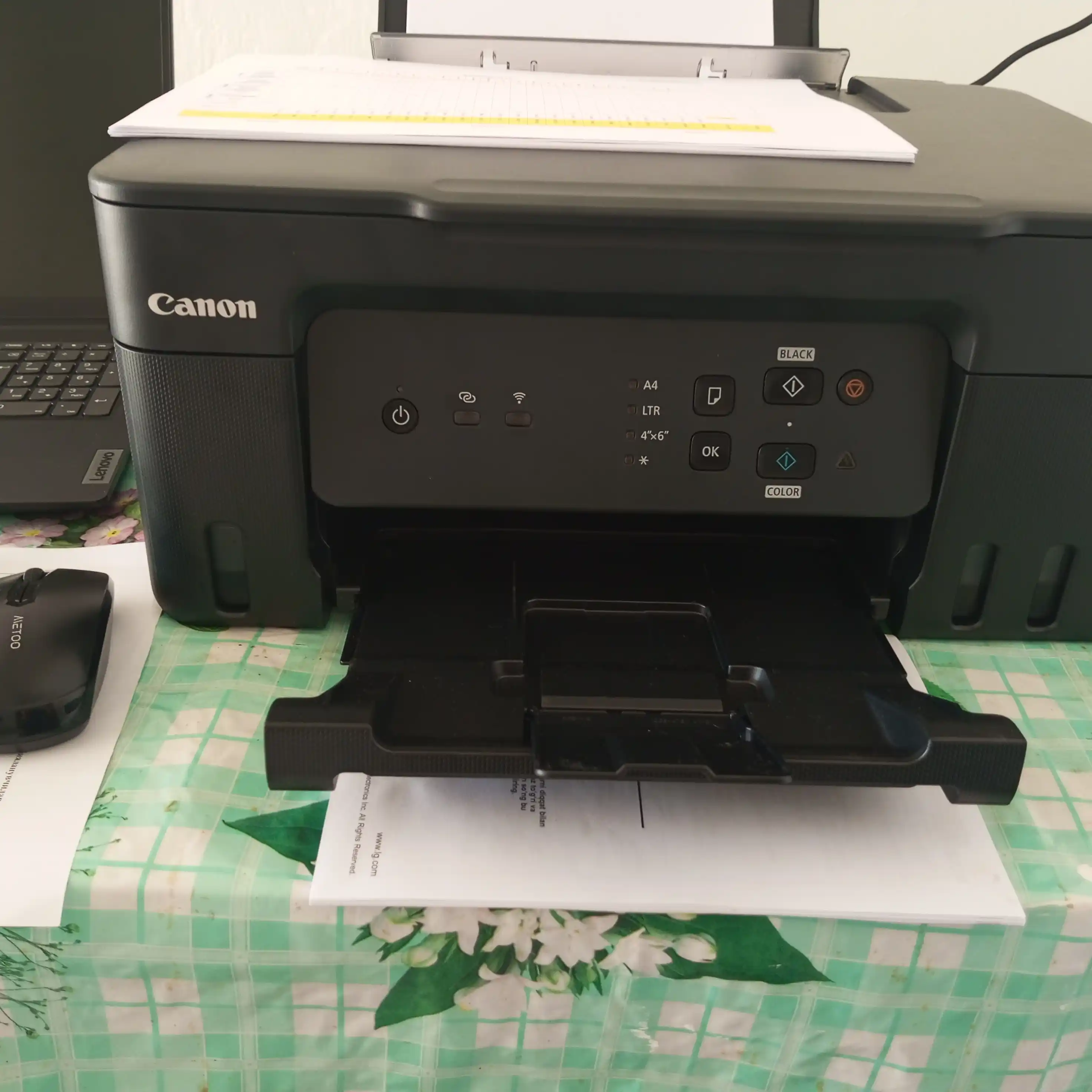 Rangli printer Canon PIXMA G3430 3 tasi 1 da, Wi-Fi, skaner va chop etish, MFP