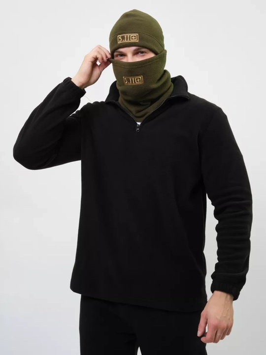 Taktik qalpoq va sharf, koral flisdan
