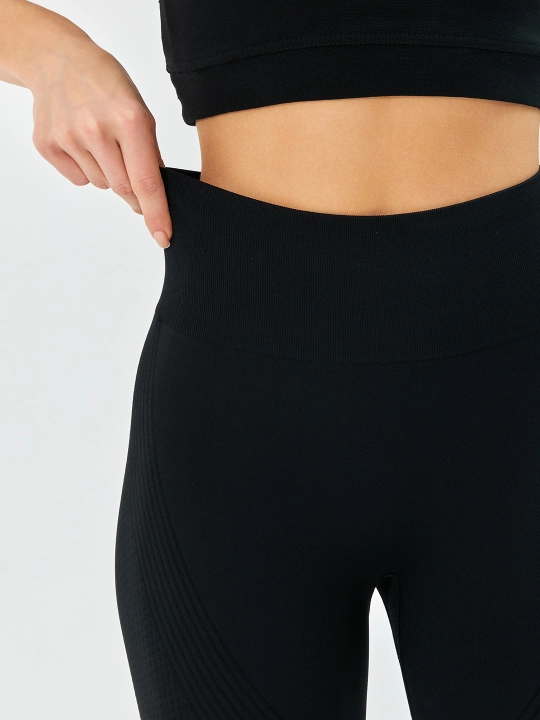 PUSH UP effektiga ega, ayollar sport legginslari, baland belli, korreksiya qiluvchi