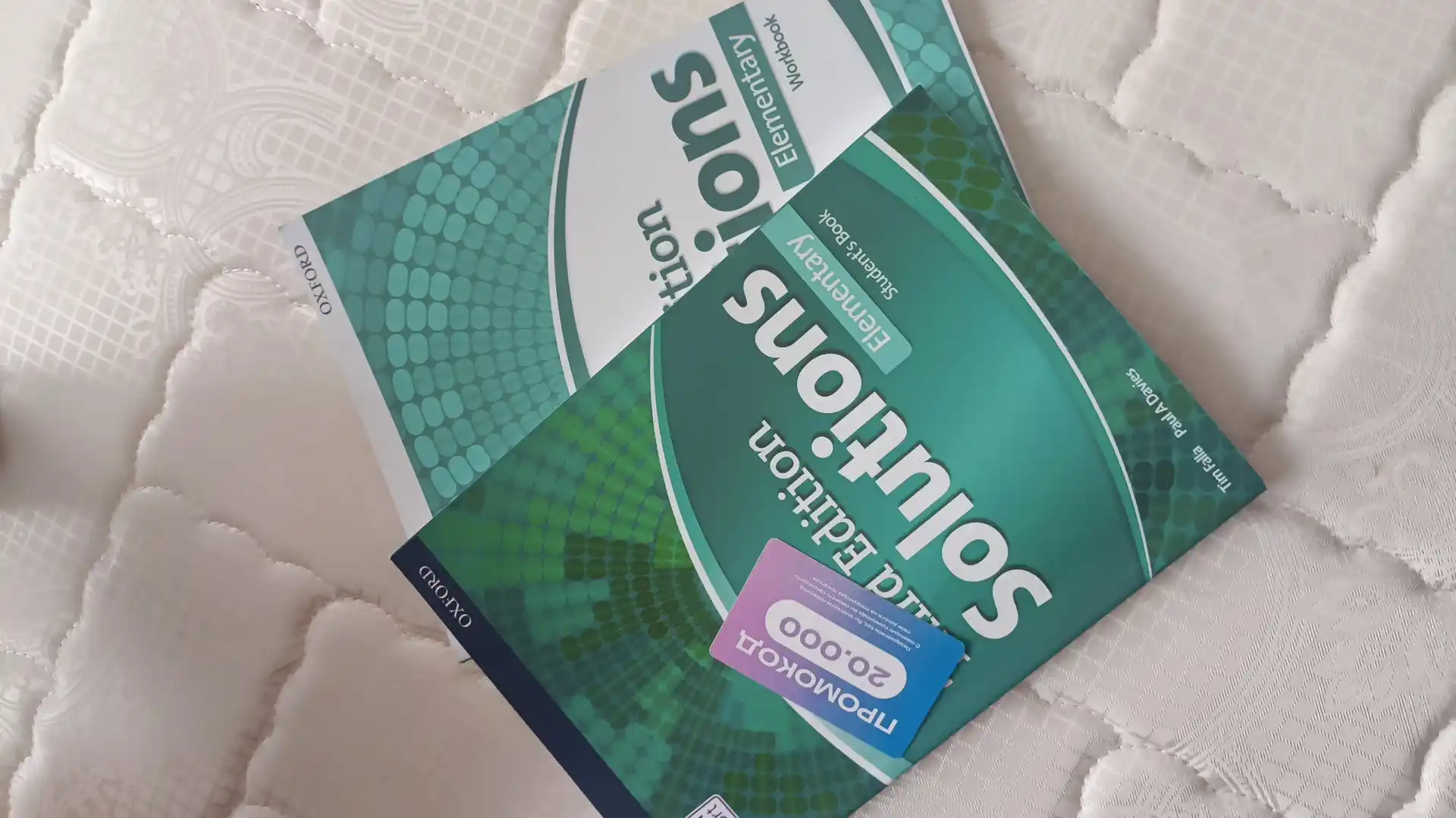 Solutions, Elementary - Student's book "Workbook" "Third edition"