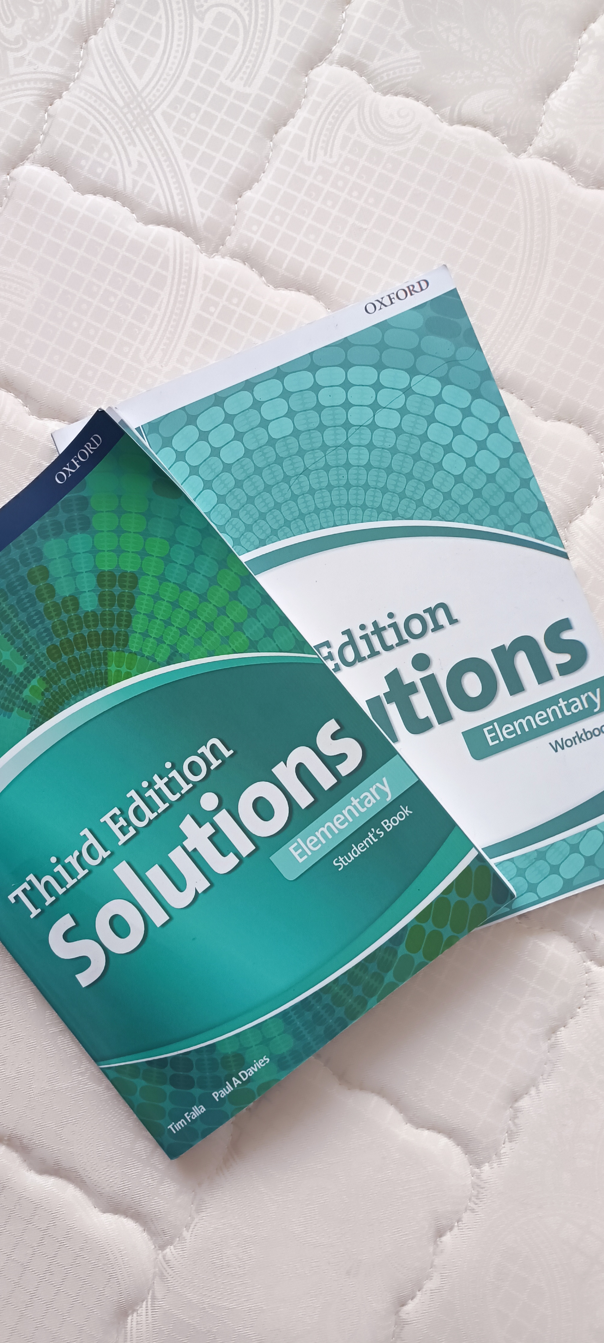 Solutions, Elementary - Student's book "Workbook" "Third edition"