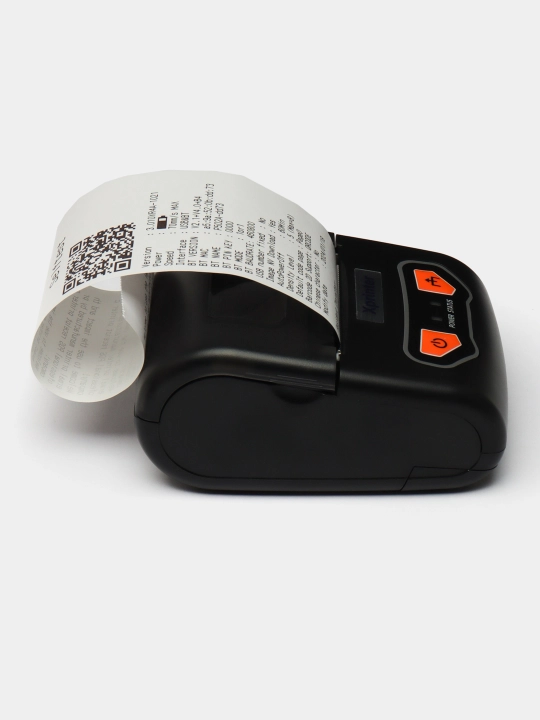 Termal kvitansiya printeri Xprinter XP-P502A Portativ 58 mm 70 mm/s USB+Bluetooth
