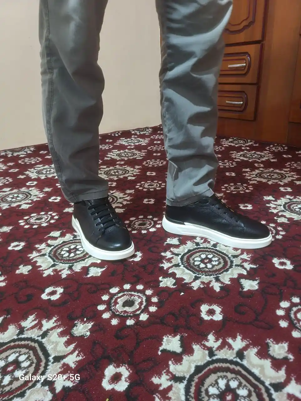 Krossovka erkaklar uchun ZEGNA, tabiiy charmdan tayyorlangan bahor-yoz-kuz uchun, 39-43