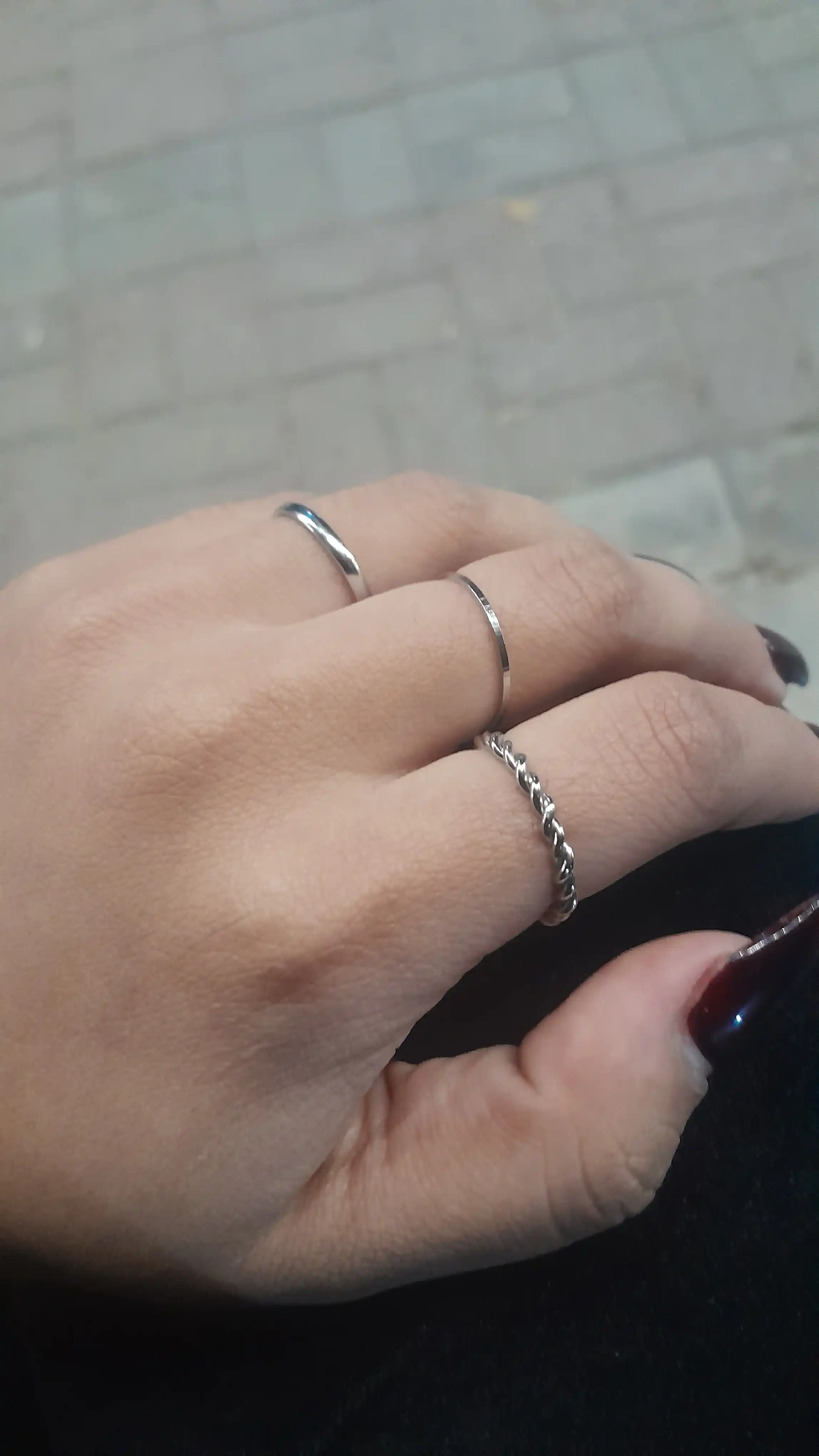 Набор колец из 7 предметов