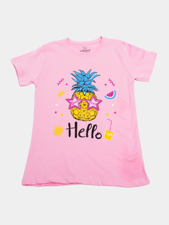 Ikki qismli pijama, shim va futbolka to'plami
