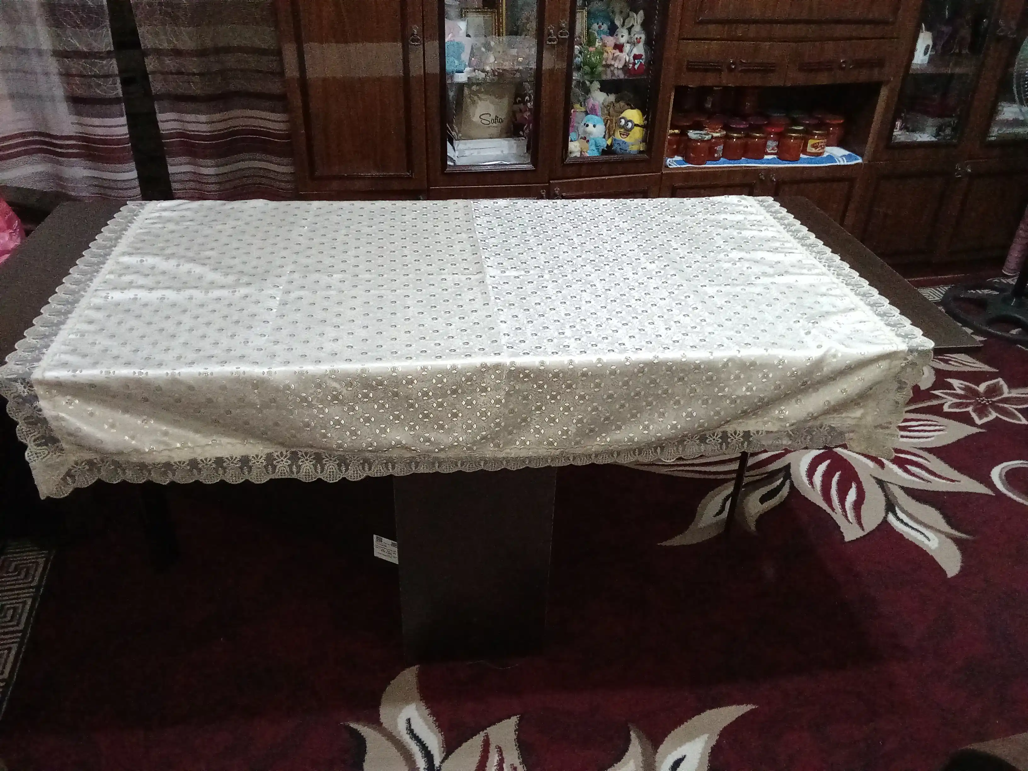 Скатерть на стол и тумбочку больших размеров, 160 * 130, Ramadan