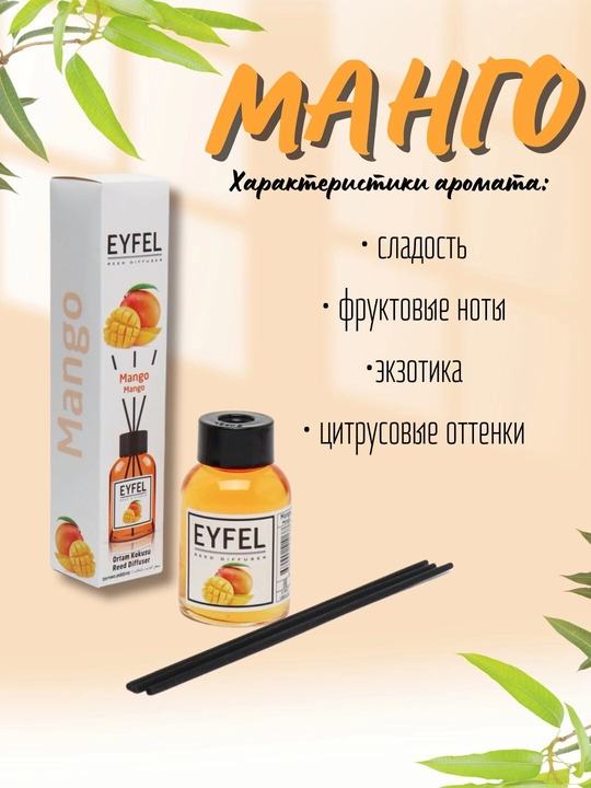 Освежитель воздуха для дома, автомобиля и офиса "Eyfel"
