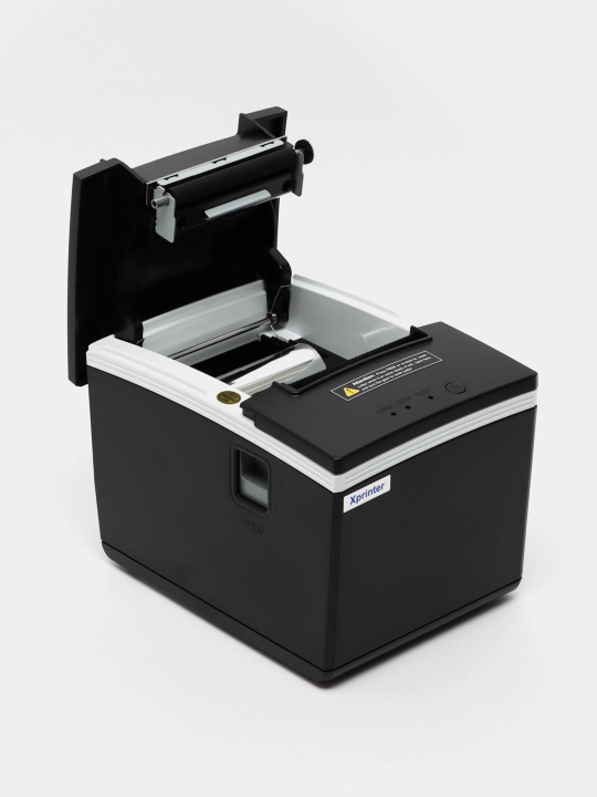 Термопринтер для чека Xprinter XP-E200L, 80 мм, 230 мм/с, USB+LAN