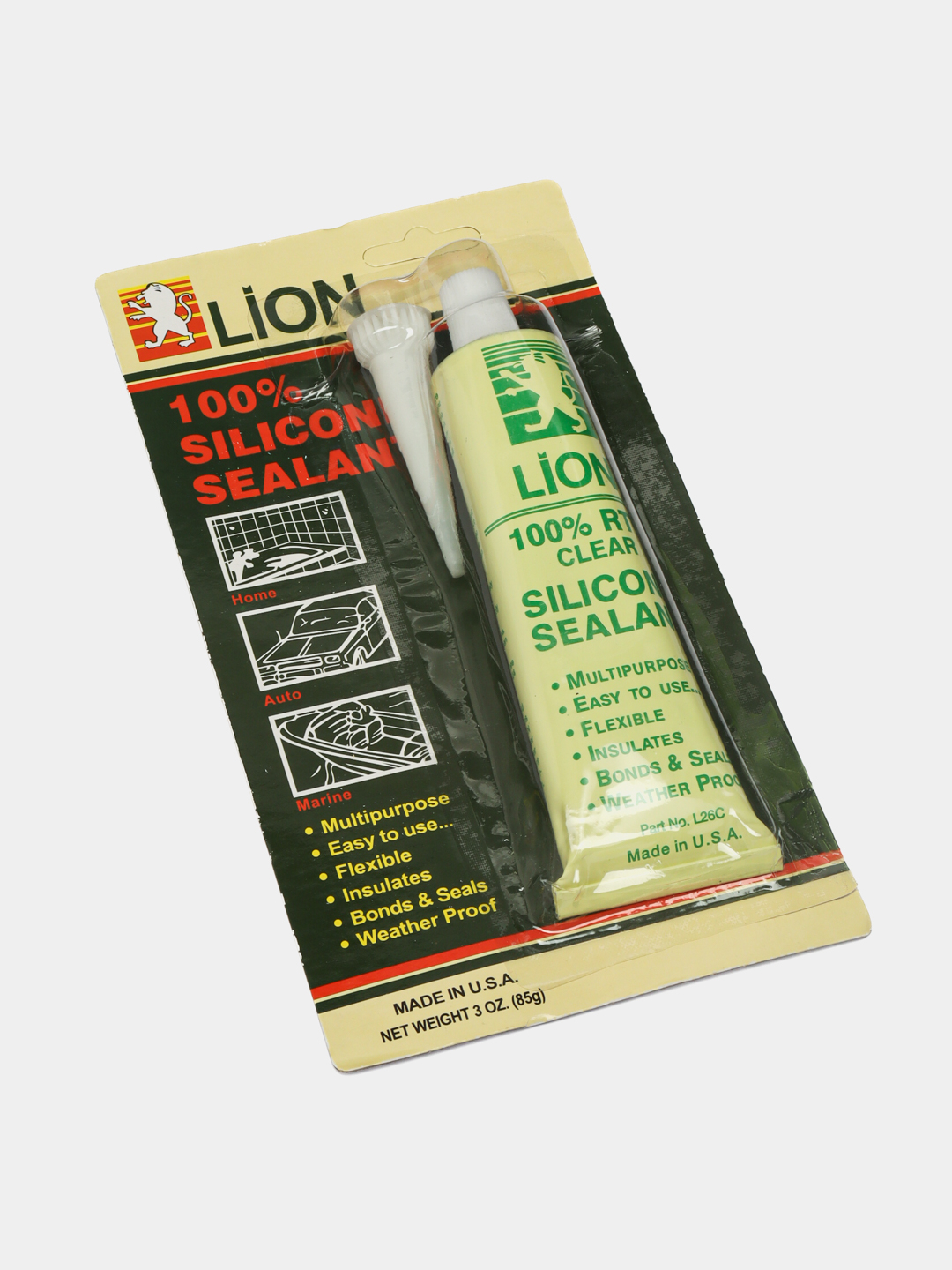 Клей герметик LION RTV Silicone Sealant купить по низким ценам в ...