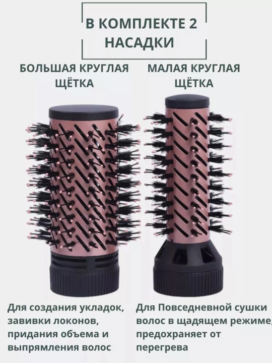 Professional fen-taroq, 360 daraja aylanuvchi VGR V-498, keramik qoplamali