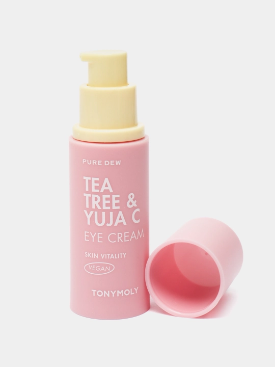 Кем для век PURE DEW TEATREE & YUJA C PURIFYNG EYE CREAM, 30 мл