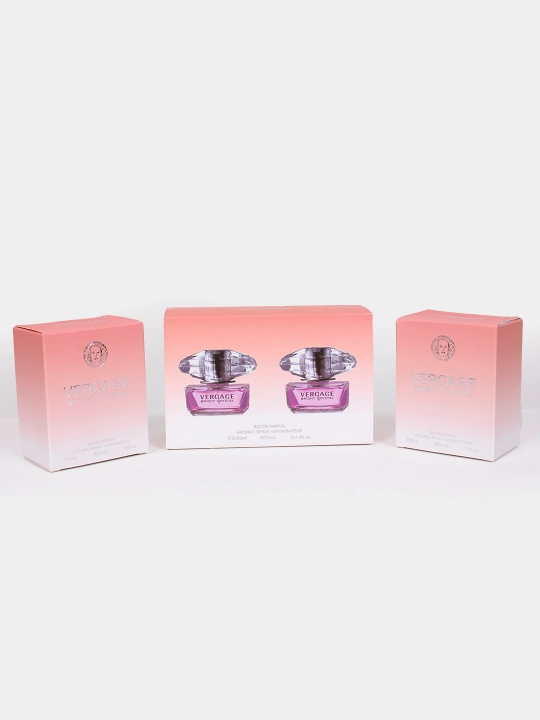 Ayollar uchun atir, parfyumlangan suv, Vercage, 50 ml + 50 ml