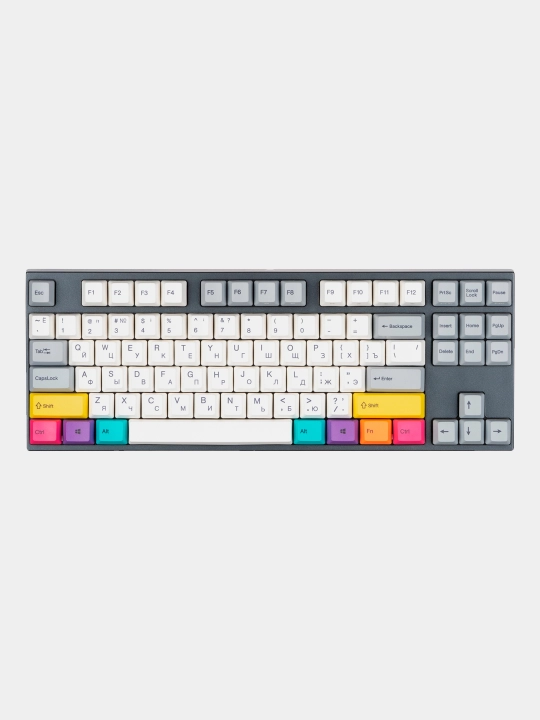Клавиатура Varmilo MA87M V2 CMYK, EC Rose V2, RU
