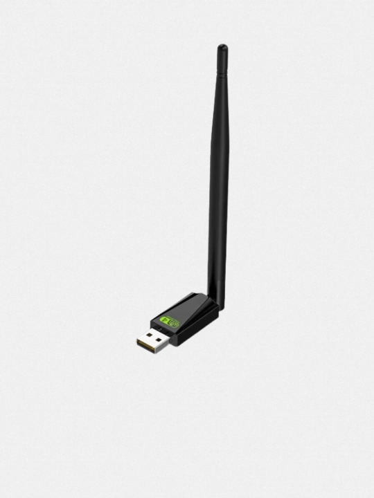 Wi fi adapter, kompyuter uchun boshqaruvchi, universal wi fi 4, 2.4 G, 150mb