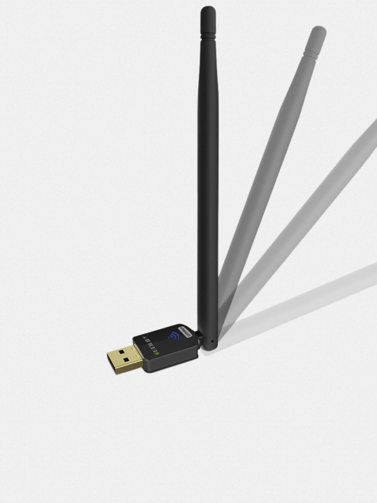 Wi fi adapter, kompyuter uchun boshqaruvchi, universal wi fi 4, 2.4 G, 150mb