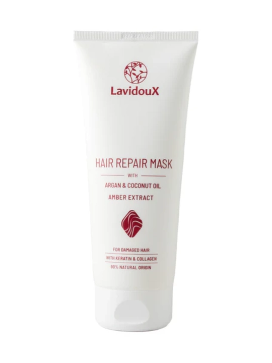 Sochni tiklash uchun niqob LavidouX, argan yog'i bilan, 200 ml - 