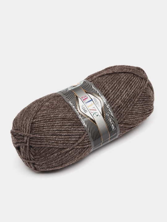 Нить для вязания Alize Superlana Midi, 25% шерсть, 75% акрил, 100 г, 170 м