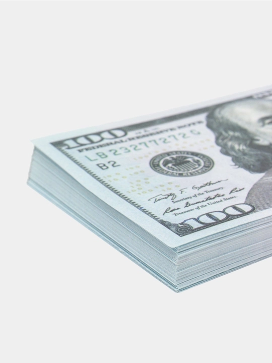 Dollar suvenir, soxta pullar, 100 USD
