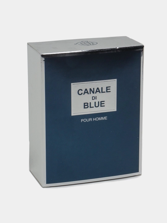 Parfyumlangan suvi erkaklar uchun Canale Di Blue by Fragrance World, 100 ml