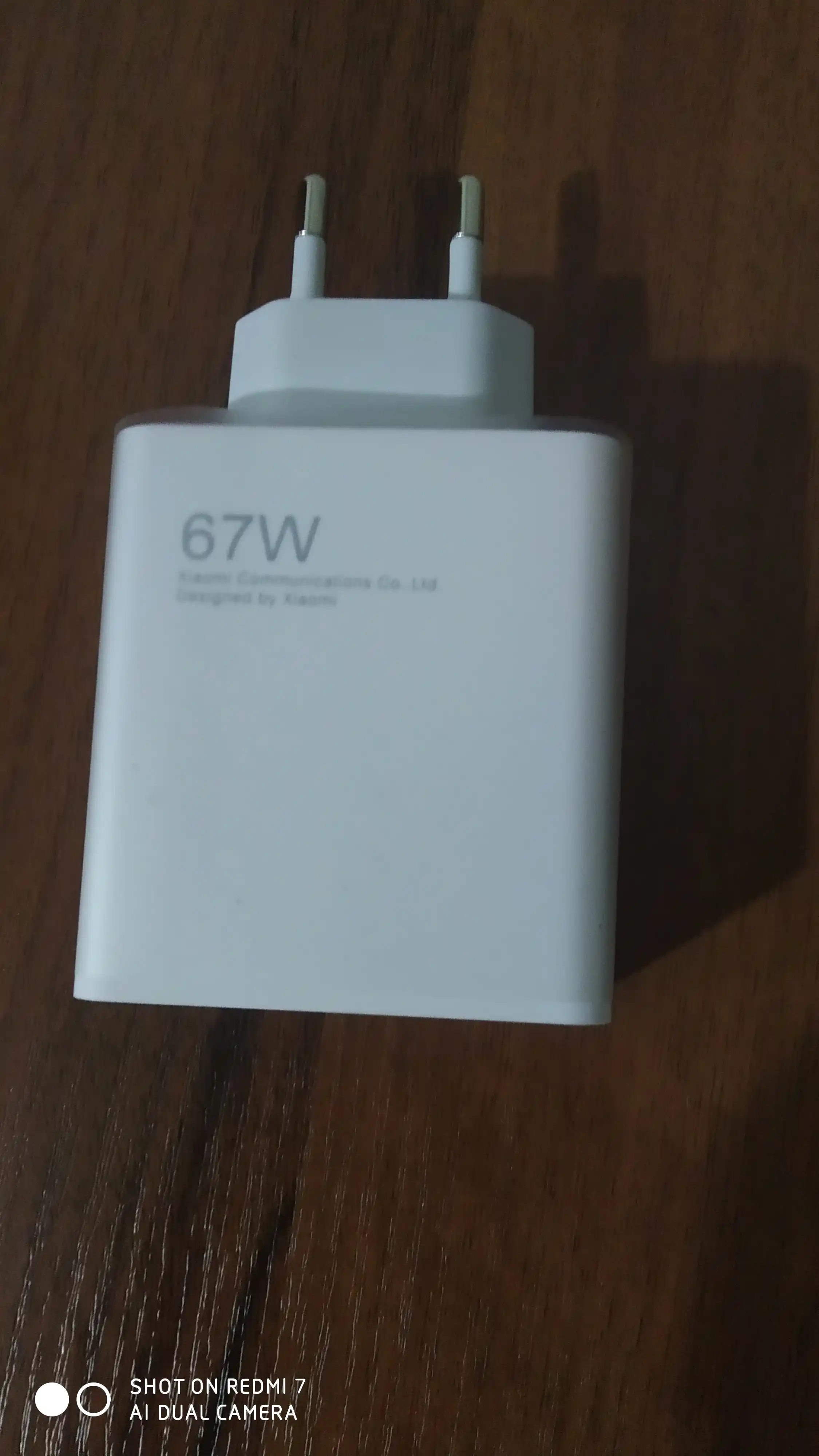67W Tezkor zaryadlovchi qurilma, tezkor zaryadlovchi