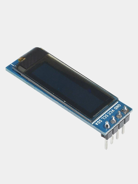 0.91 dyuymli OLED LCD displey,  3-5 V, 4 pinli, 128 * 32 pikselli, LCD displey moduli