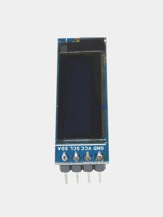 0.91 dyuymli OLED LCD displey,  3-5 V, 4 pinli, 128 * 32 pikselli, LCD displey moduli