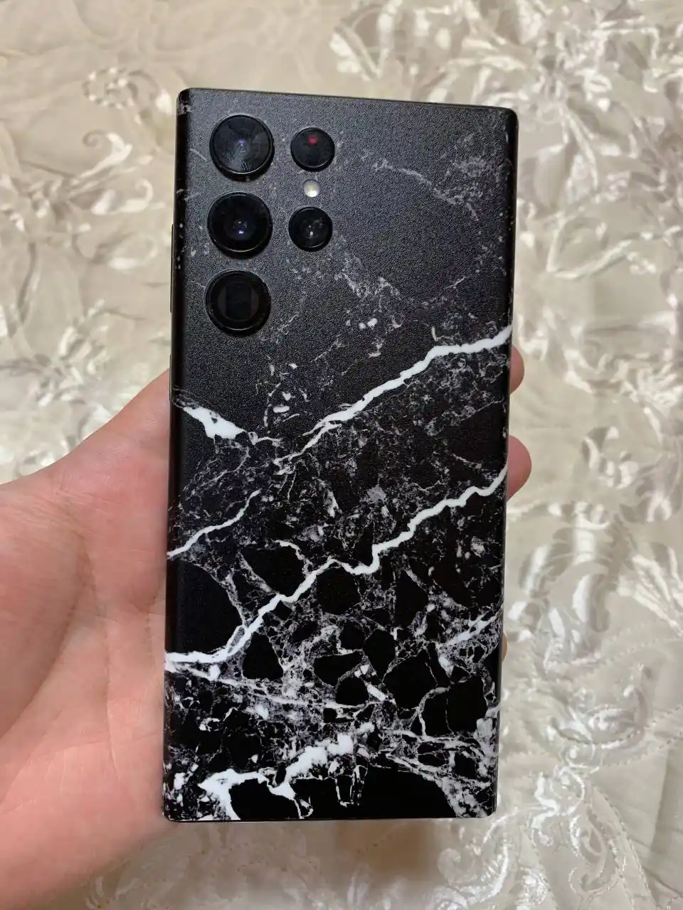 Гидрогелиевая bronoskins бронеплёнка, на заднюю часть смартфона "Samsung" S22, S23, S22 Ultra