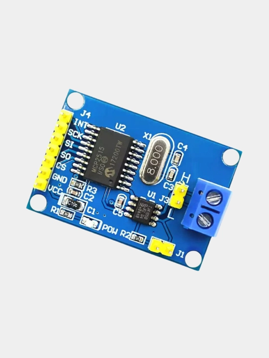 MCP2515 can-bus modul, arduino, DIY, smd, nano, uno
