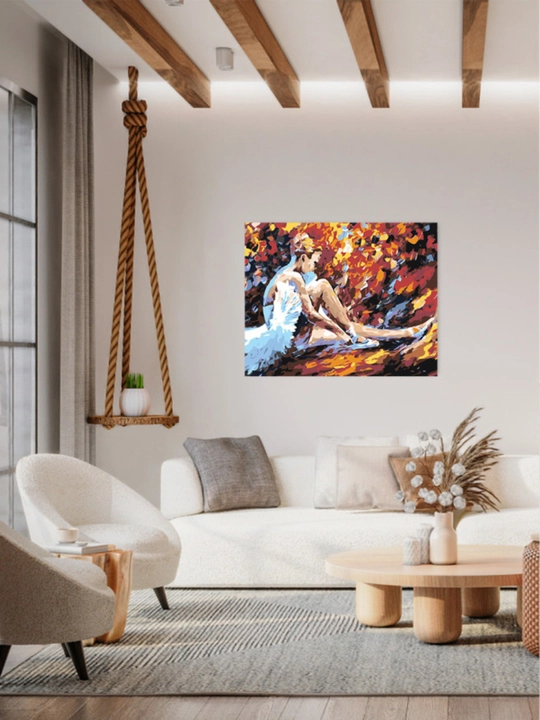 Raqamlar bo'yicha rasm chizish ARTERY "Ayollar " holstda chizmachilik, 40*50 sm
