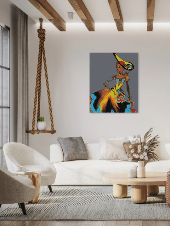 Raqamlar bo'yicha rasm chizish ARTERY "Ayollar " holstda chizmachilik, 40*50 sm