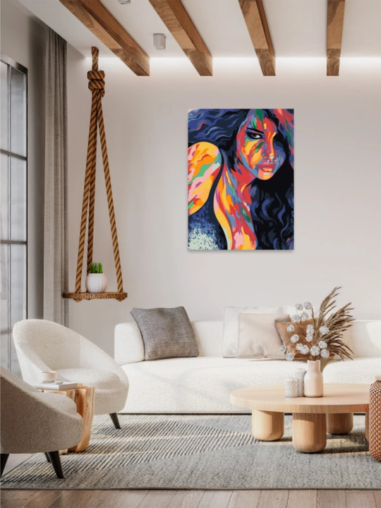 Raqamlar bo'yicha rasm chizish ARTERY "Ayollar " holstda, 40 * 50 sm